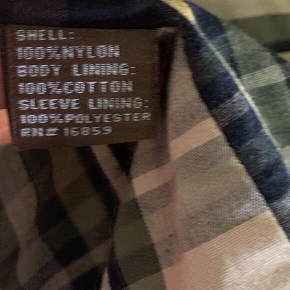 J. McLaughlin Men's Quilted Barn Jacket Size XL Black 100% Nylon Gorpcore Chores - Picture 8 of 10